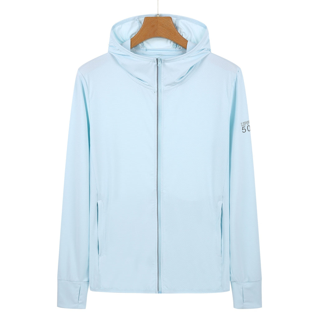 Women's Long-sleeved Summer Breathable Lightweight Coat Ice Silk Outdoor Clothing