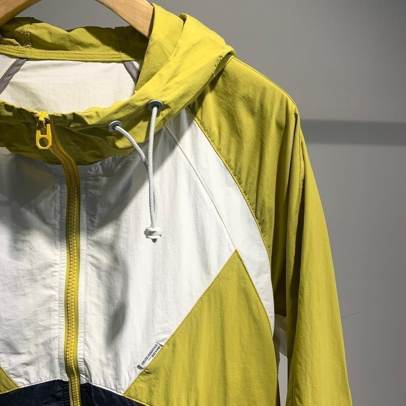 Men's Stitching Color Matching Thin Jacket